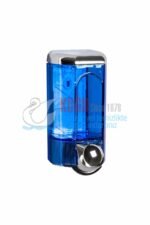 KGB-19275 Şeffaf Krom 600 ML İç Hacimli Sıvı Sabun ve Dezenfektan Dispenseri Banyo ve Mutfak Sabunluk Aparatı