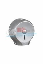 KGB-19298 Gümüş Wcroll Maxi Jumbo Tuvalet Kağıt Banyo ve Tuvalet WC Dispanseri Aparatı