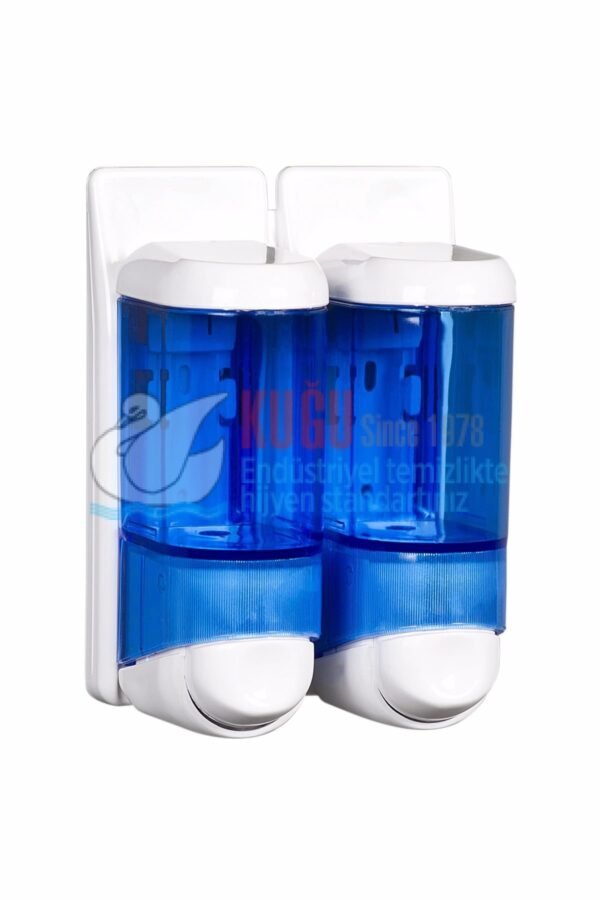 KGB-19319 Şeffaf Mavi 2x170 ML 340 ML İKİLİ FREE TWIN SIVI SABUN ŞAMPUAN VE DEZENFEKTAN Banyo ve Mutfak APARATI - Görsel 1