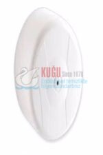 KGB-19336 Beyaz Mini Cimri İçten Çekmeli Tuvalet Kağıdı Banyo ve Tuvalet WC Dispanseri Aparatı