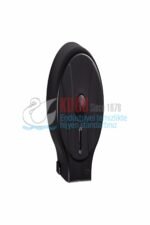 KGB-19366 Siyah Wc Roll Mini Jumbo Tuvalet Kağıt Banyo ve Tuvalet Dispanseri Aparatı