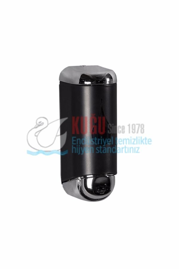 KGB-19382 Siyah Krom 170 ML FREE CLASSIC SIVI SABUN ŞAMPUAN VE DEZENFEKTAN Banyo ve Mutfak DİSPANSERİ APARATI - Görsel 1