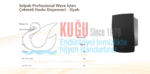 KGE-9614120 Selpak Professional Siyah Renk İçten Çekmeli Havlu Dispenseri - Görsel 2