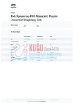 KT-962900 Tork Xpressnap Fit® Masaüstü Peçete Dispenseri Başlangıç Seti - Görsel 3