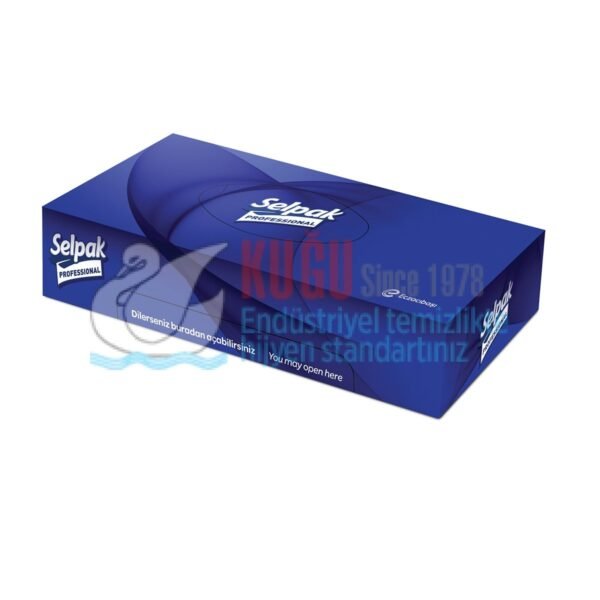 KGE-9681100 Selpak Professional Kutu Mendil 50'Li 24 Paket - Görsel 1
