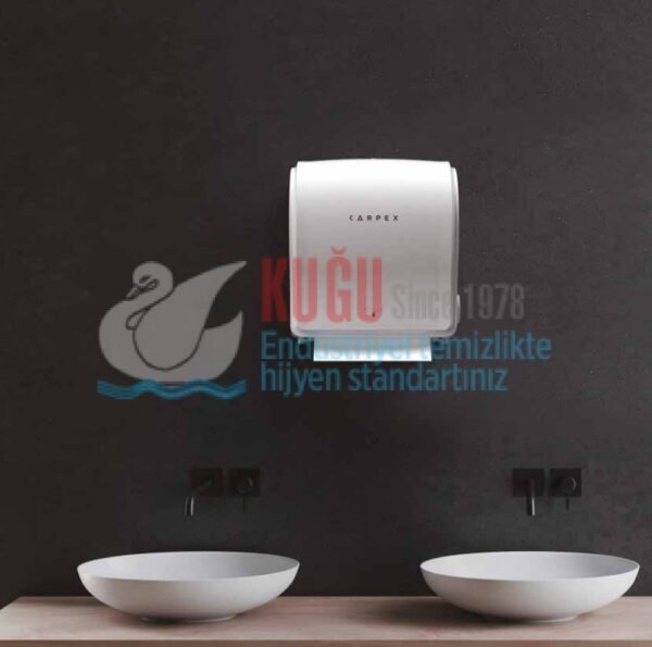 KGC-910602-W Carpex Beyaz Renk Optima Manuel AUTOCUT Çek-Al Hareketli Makine Kağıt Havlu Makinesi (2 YIL GARANTİLİ) - Görsel 4