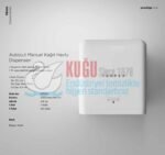 KGC-913010-B Carpex Siyah Renk Prestige Manuel AUTOCUT Çek-Al Hareketli Makine Kağıt Havlu Makinesi (2 YIL GARANTİLİ) - Görsel 2