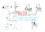 KT-564008 Tork Siyah Mini B3 Sistem 5L Çöp Kovası - Görsel 8