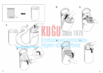 KT-564008 Tork Siyah Mini B3 Sistem 5L Çöp Kovası - Görsel 10
