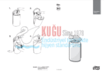 KT-564008 Tork Siyah Mini B3 Sistem 5L Çöp Kovası - Görsel 7