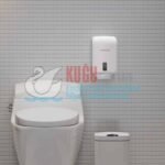KGC-910612-W Carpex Optima Beyaz Renk C Katlamalı Tuvalet Kağıdı Dispenseri - Görsel 4