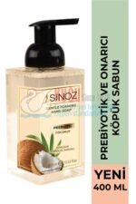 SNZ-ST8173H Sinoz 400 ML Coconut Prebiyotik Etkili Hindistan Cevizi Kokulu Yumuşak Köpük El Sabunu - Görsel 2