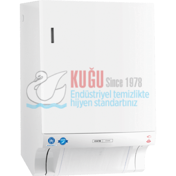 4512000 CWS Paradise Non-Touch Sensörlü Yıkanabilinir Kumaş Havlu Aparatı - Görsel 2