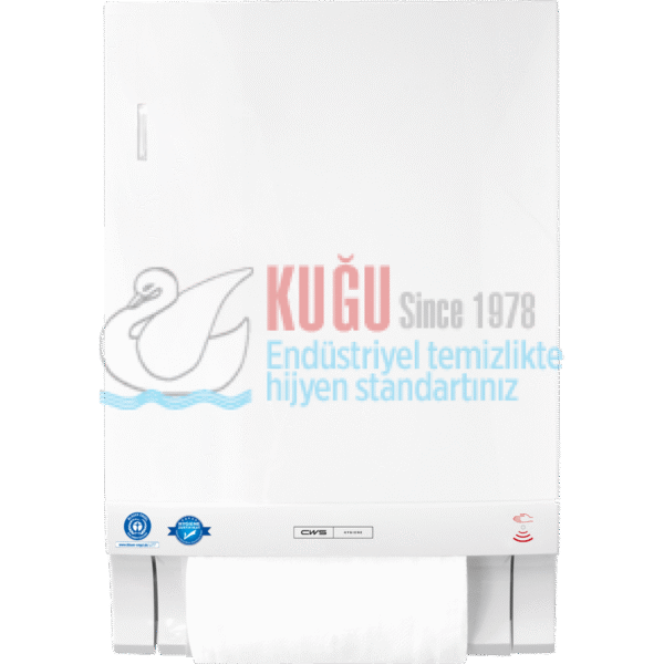 4512000 CWS Paradise Non-Touch Sensörlü Yıkanabilinir Kumaş Havlu Aparatı - Görsel 3