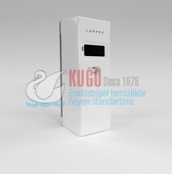 KGC-920093 Carpex Beyaz Renk Dijital Hava Tazeleyici Otomatik Sprey Dispenser - Görsel 1