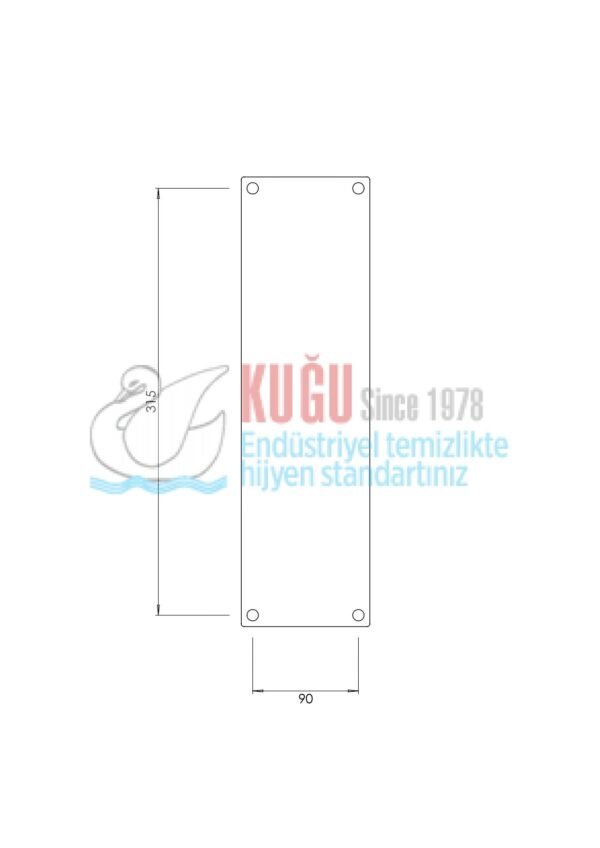 2717 304 S.S Paslanmaz Çelik Mafsallı Tutamak Tutunma Barı - Görsel 4