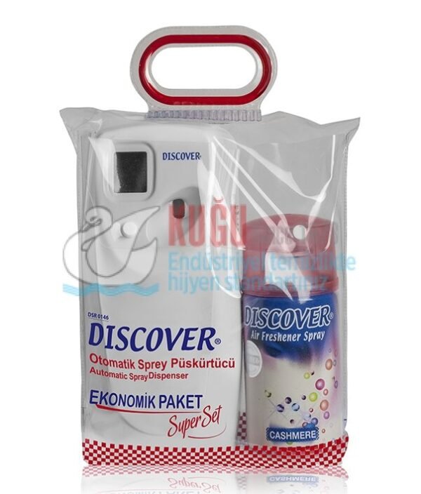 DC-DSR0146NT Discover Uzun Model Otomatik Sprey Püskürtücü Koku Hediyeli EKO PAKET - Görsel 1