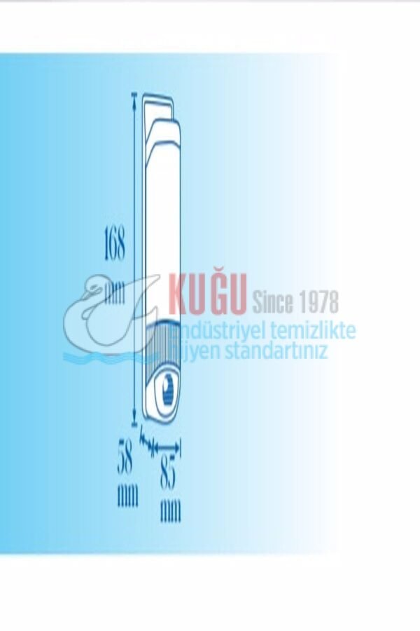 KGB-19393 Siyah Krom 170 ML Free One Sıvı Sabun Dezenfektan ve Şampuan Banyo ve Mutfak Sabunluk Aparatı - Görsel 3
