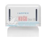 KGC-913050-W Carpex Beyaz Renk Z-W-V-C  Katlamalı Kağıtlarına Uygun Ayar Mekanizmalı Mini Boy Kağıt Havlu Dispanseri