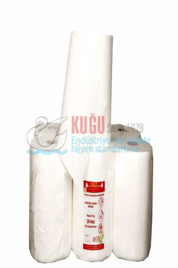 GP-112 Gold Paper Içten Çekmeli El Havlusu 21 Cm 6 Rulo 1 Koli 4 Kg - Görsel 2