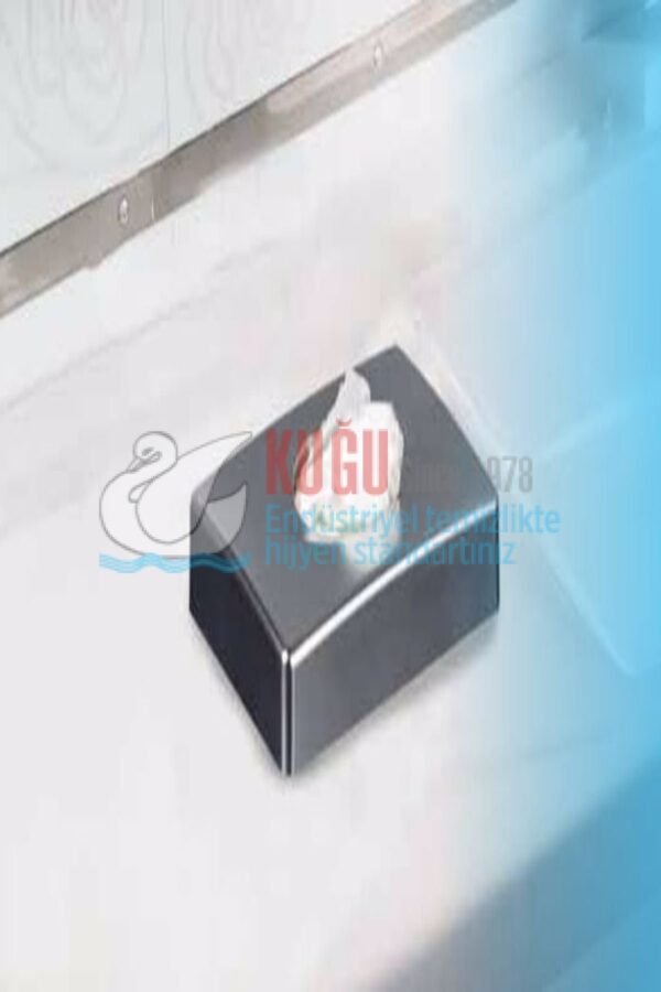 KGB-19282 Krom Kaplama Otel Tipi Hijyen Poşet Kutusu Banyo Dispanseri Aparatı - Görsel 3