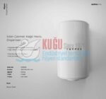 KGC-910606-W Carpex Beyaz Renk Optima İçten Çekmeli Kağıt Havlu Banyo Ve Mutfak Dispanseri Aparatı - Görsel 2