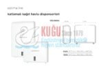 KGC-910604-W Carpex Optima Beyaz Renk Z Katlamalı Büyük Boy Kağıt Havlu Dispanseri - Görsel 5