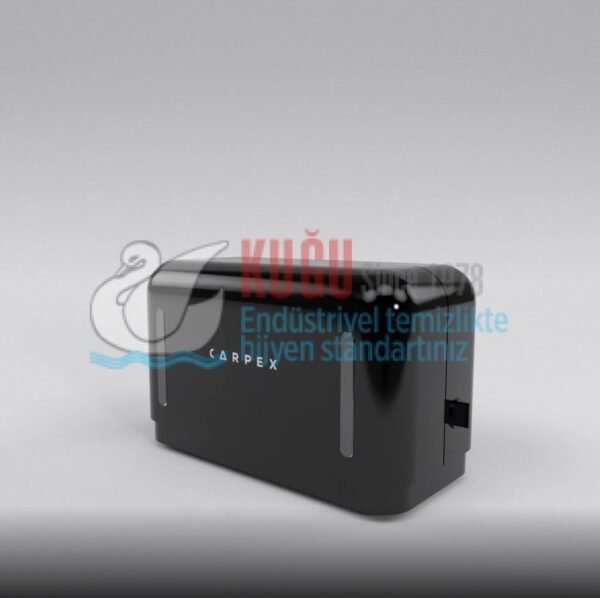 KGC-913050-B Carpex Siyah Renk Z-W-V-C Katlamalı Kağıtlarına Uygun Ayar Mekanizmalı Mini Boy Kağıt Havlu Dispanseri - Görsel 5