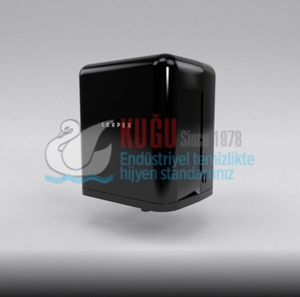 KGC-913030-B Carpex Prestij Serisi Siyah Renk İçten Çekmeli Kağıt Havlu Dispenser Aparatı - Görsel 2