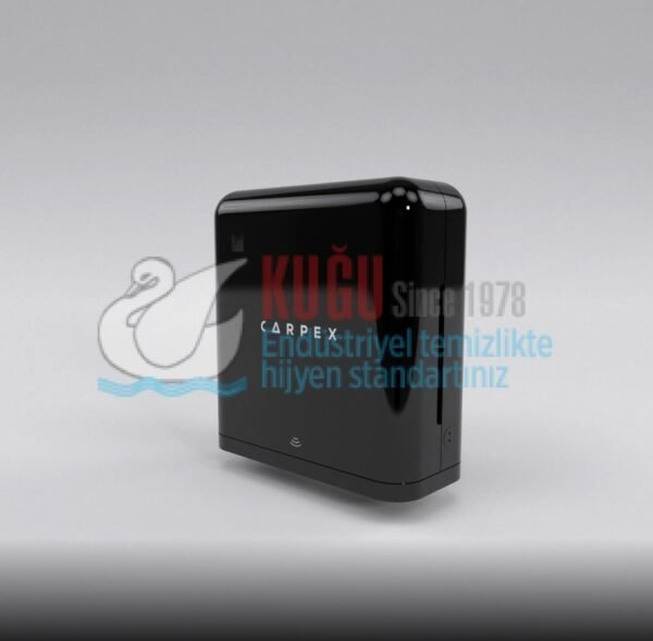 KGC-913100-B Carpex Siyah Renk Prestige Sensörlü Fotoselli Butonlu Otomatik Elektrikli ve Pilli Hareketli Kağıt Havlu Makinesi - Görsel 8