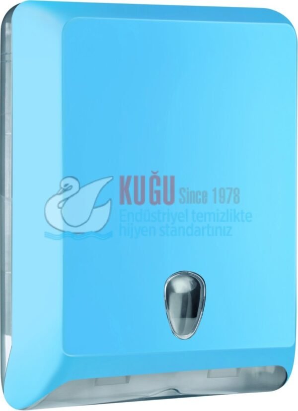 KGT-265 MARPLAST 400'LÜ MAVİ RENK Z KATLAMA KAĞIT HAVLULUK APARATI - Görsel 1
