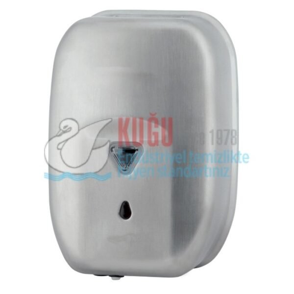 8035 1200mL 304 Kalite Satine Paslanmaz Çelik SENSÖRLÜ PİLLİ SABUN DİSPENSERİ - Görsel 1