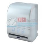 8032 SİLVER GÜMÜŞ RENK ABS PLASTİK FOTOSELLİ Elektrikli ve Pilli HAREKETLİ KAĞIT HAVLU MAKİNESİ