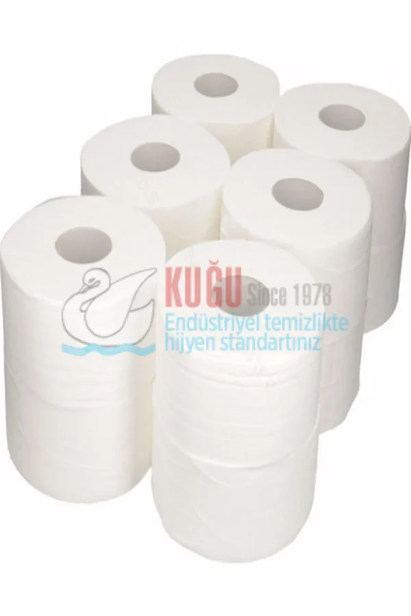 KT-105 Goldpaper Mini Jumbo Tuvalet Kağıdı 3,5 Kg 12 Rulo 1 Koli - Görsel 3