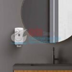 KGC-930601-W Carpex Beyaz Renk Optima 1000 ML Manuel Kartuşlu Köpük Sabun Dispenseri - Görsel 3