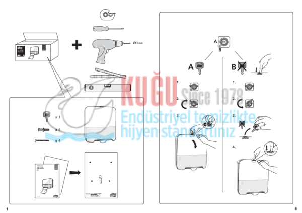 KT-551000 Tork Matic® H1 Sistem Beyaz Manuel Autocut Havlu Kâğıt Rulosu Hareketli Havlu Dispenseri - Görsel 26