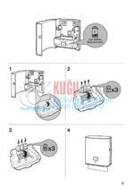 KT-460001 Sensörlü Tork Matic®  H1 Sistem Paslanmaz Çelik Metal Haraketli Havlu Dispenseri - Görsel 13