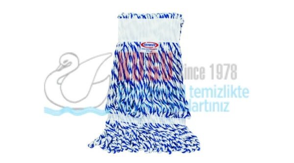 KGCY-1110 Extra Islak Mavi Beyaz Mop 350 GR - Görsel 1