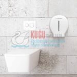KGC-913042-S Carpex Prestige Siyah Renk Mini Jumbo WC Kağıt Dispenseri Aparatı - Görsel 7