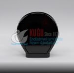 KGC-913042-S Carpex Prestige Siyah Renk Mini Jumbo WC Kağıt Dispenseri Aparatı - Görsel 4