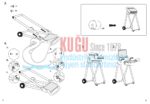 KT-652008 Tork W1 Sistem Kırmızı Dıştan Çekmeli Ayaklı Taşınabilinir Seyyar Havlu Dispenseri - Görsel 12