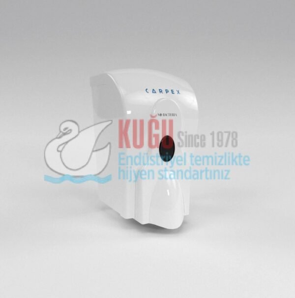 KGC-931203 Carpex Manuel Plus Beyaz Renk 900 ML Hazneli Üstten Doldurmalı Köpük Sabun Dispanseri - Görsel 1
