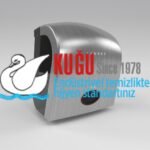 KGC-912070-İ Carpex İnox Gri Renk Nature Sensörlü Fotoselli Butonlu Otomatik Elektrikli ve Pilli Hareketli Kağıt Havlu Makinesi