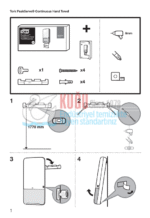 KT-552500 Tork PeakServe® H5 Sistem Beyaz Continuous™ Havlu Kağıt Dispenseri - Görsel 13
