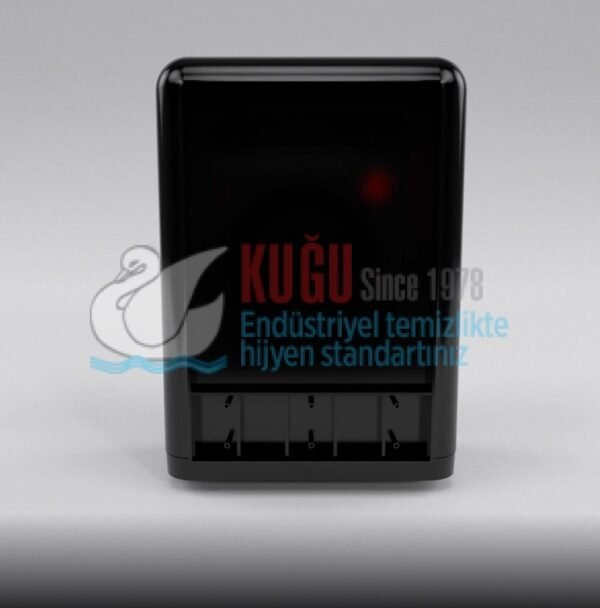 KGC-913020-B Carpex Siyah Renk Z-W  Katlamalı Kağıtlarına Uygun Ayar Mekanizmalı Büyük Boy Kağıt Havlu Dispanseri - Görsel 6