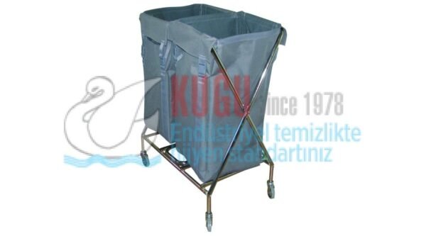 KGCY-1823 Çöp ve Çamaşır Toplama 2 Bölmeli - Görsel 1