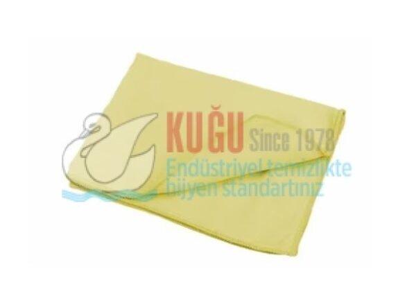 7000077817 3M™ Scotch-Brite™ 2030 Çok Amaçlı Mikrofiber Bez Sarı Renk - Görsel 1