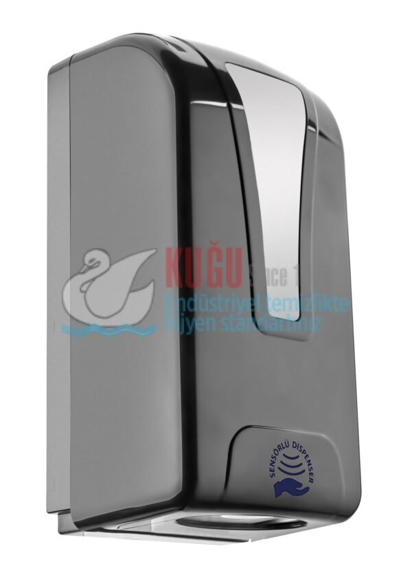 5341-B Siyah Renk Üstten Dolmalı 1000 ML Sensörlü Elektrikli ve Pilli Köpük Sabun Aparat Dispenseri - Görsel 1
