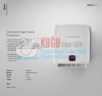 KGC-910603-W Carpex Optima Beyaz Renk Butonlu Elektrikli ve Pilli Sensörlü Kağıt Havlu Makinesi - Görsel 3