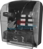 5385 Şeffaf Füme Renk Sensörlü Elektrikli ve Pilli Otomatik Hareketli 21 Cm Havlu Dispanseri